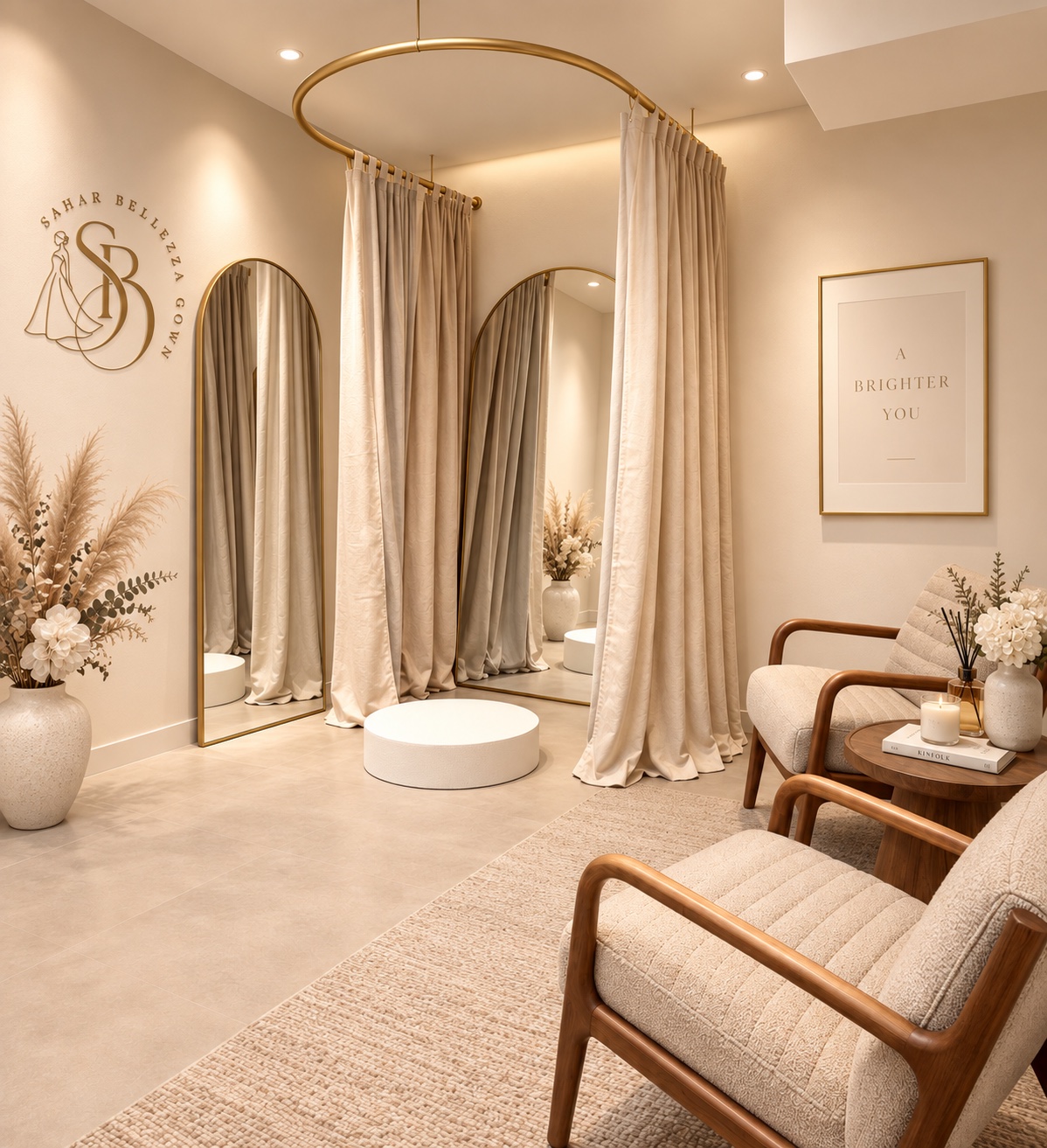 Sahar Bellezza Gown private bridal salon in Tysons, Virginia